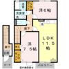 メゾン･プレール栗栖の間取り画像