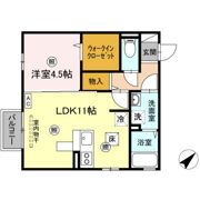 モナリエの間取り画像