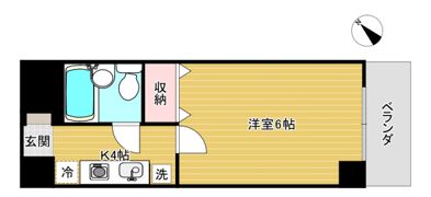 アクシス比治山の間取り画像