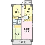 ハイム豊田の間取り画像