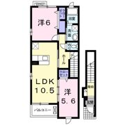 ミドル K・S－Ⅰの間取り画像