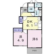 クレメントDの間取り画像