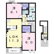 アルコバレーノ Ⅰの間取り画像