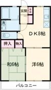 グランパーチェ白浜の間取り画像