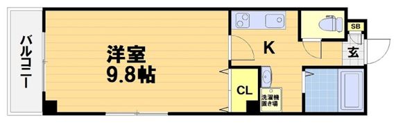 セントフローレンスONEの間取り画像