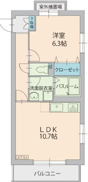 グローバルヒルズの間取り画像