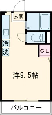 テラサワビルの間取り画像