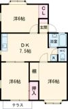 ファミール桜園A棟の間取り画像