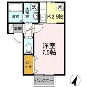 セジュールMの間取り画像