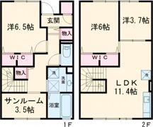 フローラの間取り画像