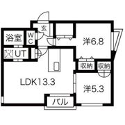 ichi to san Aの間取り画像