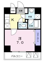 AQUA GARDEN今戸の間取り画像