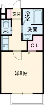 クオリア東茱萸木の間取り画像