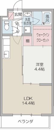 ブローニュの間取り画像