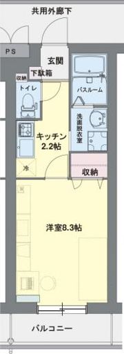 ラフィーネ花畑の間取り画像