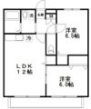 プランドールB棟の間取り画像