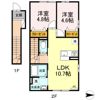 Dーroom曙の間取り画像