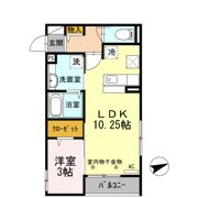 ファミールひばりの間取り画像