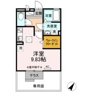 ピアチェーレK B棟の間取り画像