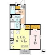 フロント リバーの間取り画像