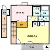 メゾンコートきらりの間取り画像