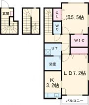StarSweet 7thの間取り画像