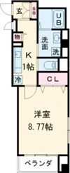 レジデンス富久寿の間取り画像