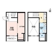 VIVA米野Ⅱ(ビバコメノツー)の間取り画像