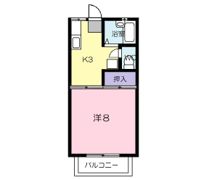 エアーストリームβの間取り画像