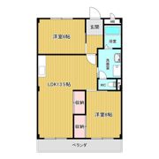 ハイム志ノ島の間取り画像