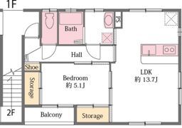 エスポワールS棟の間取り画像