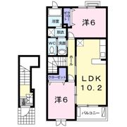 ソレアード・Sの間取り画像