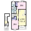 ソレアード・Sの間取り画像