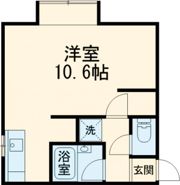 ルシール陣川の間取り画像
