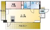 西新テングッドシティ SAVOYの間取り画像