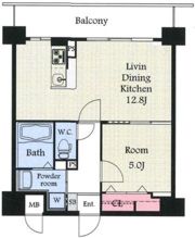 グランシャリオ諏訪野の間取り画像