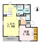 ユイマール Aの間取り画像