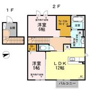 ブロンシェの間取り画像