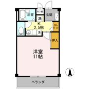 ファミール花田の間取り画像
