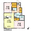 花田ハイネスの間取り画像