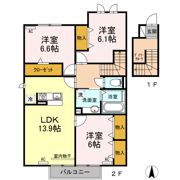 ヴィオラ Cの間取り画像