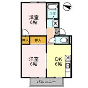 アイランドハイツ桑間 B棟の間取り画像