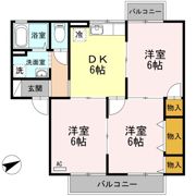 パークサイド堀南 A棟の間取り画像