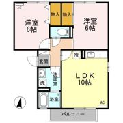 ペアシティゆう Ⅰ棟の間取り画像