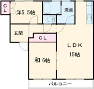 べレヴューの間取り画像