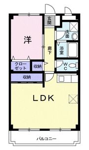 サンロイヤルマンションの間取り画像