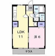 サンヒルナガヒロⅡの間取り画像