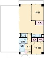 ライフ21 INAの間取り画像