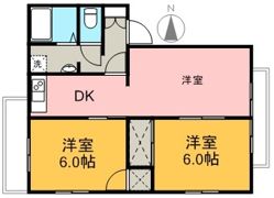 レーベンハイムI B棟の間取り画像