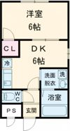 アムール旭の間取り画像